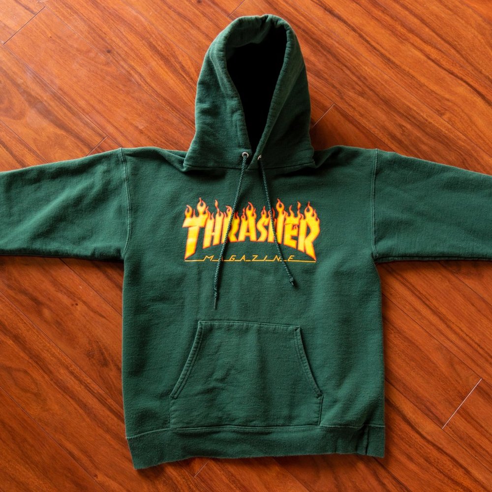 Vintage Thrasher Magazine Hooded Sweatshirt